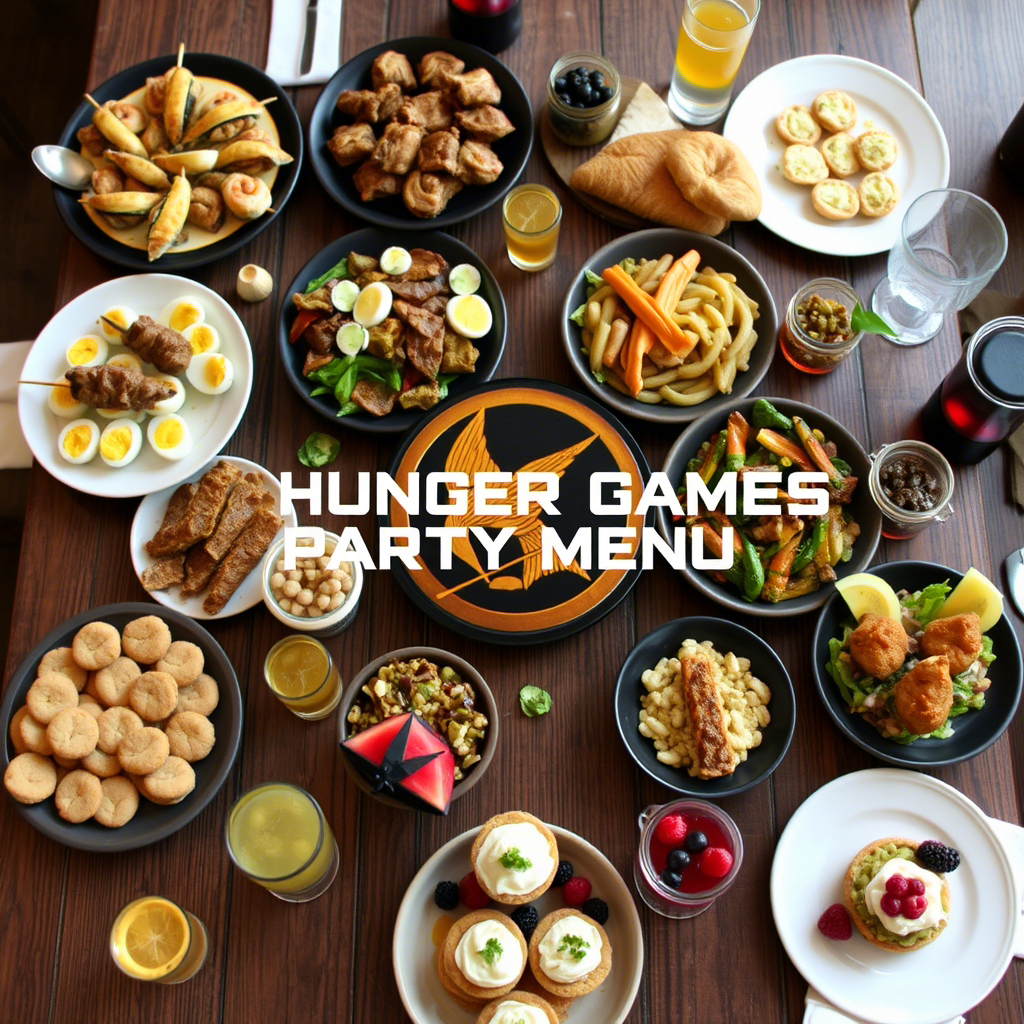 The Hunger Games Party Menu